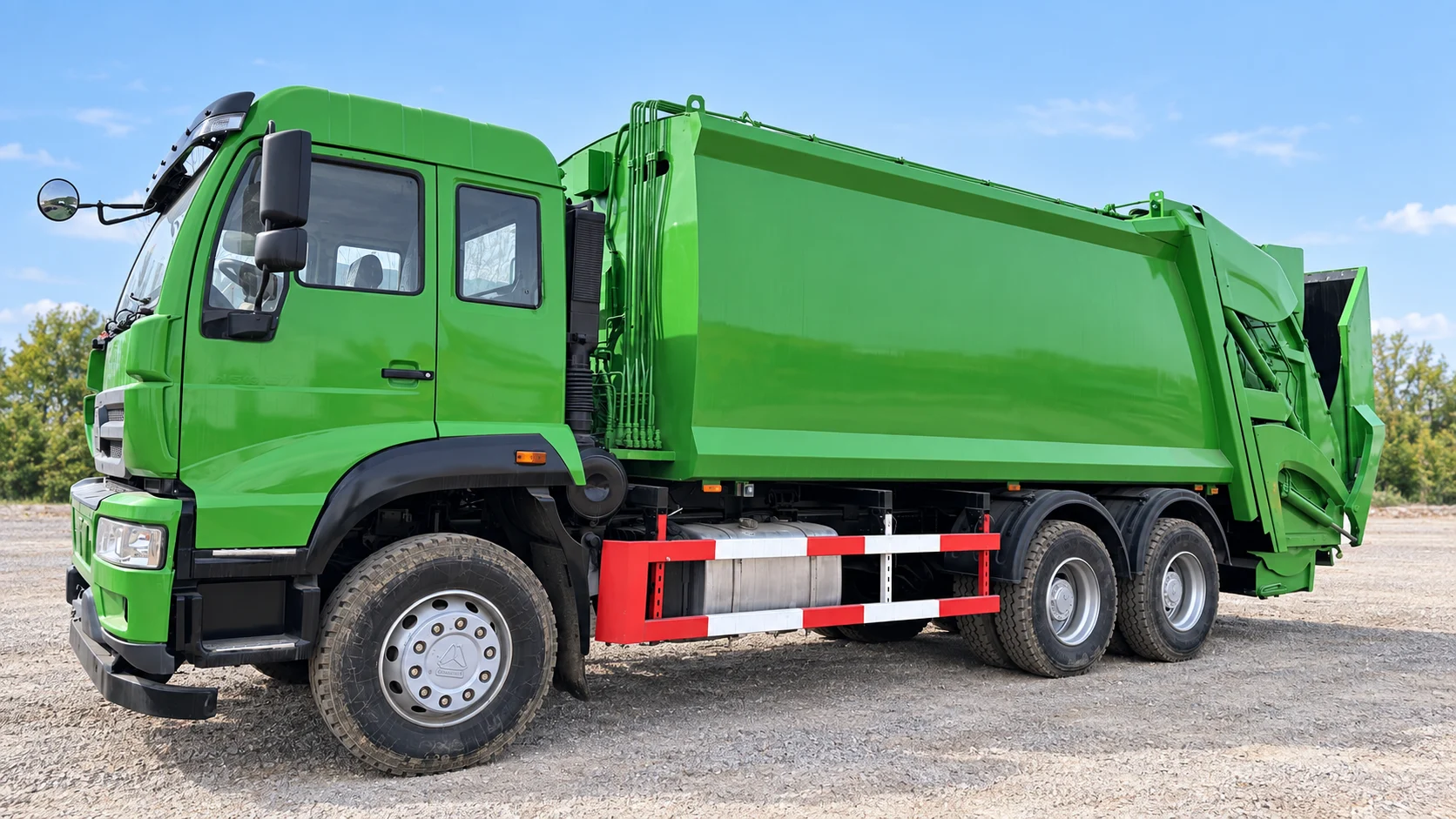 Sanitation vehicles reference photograph