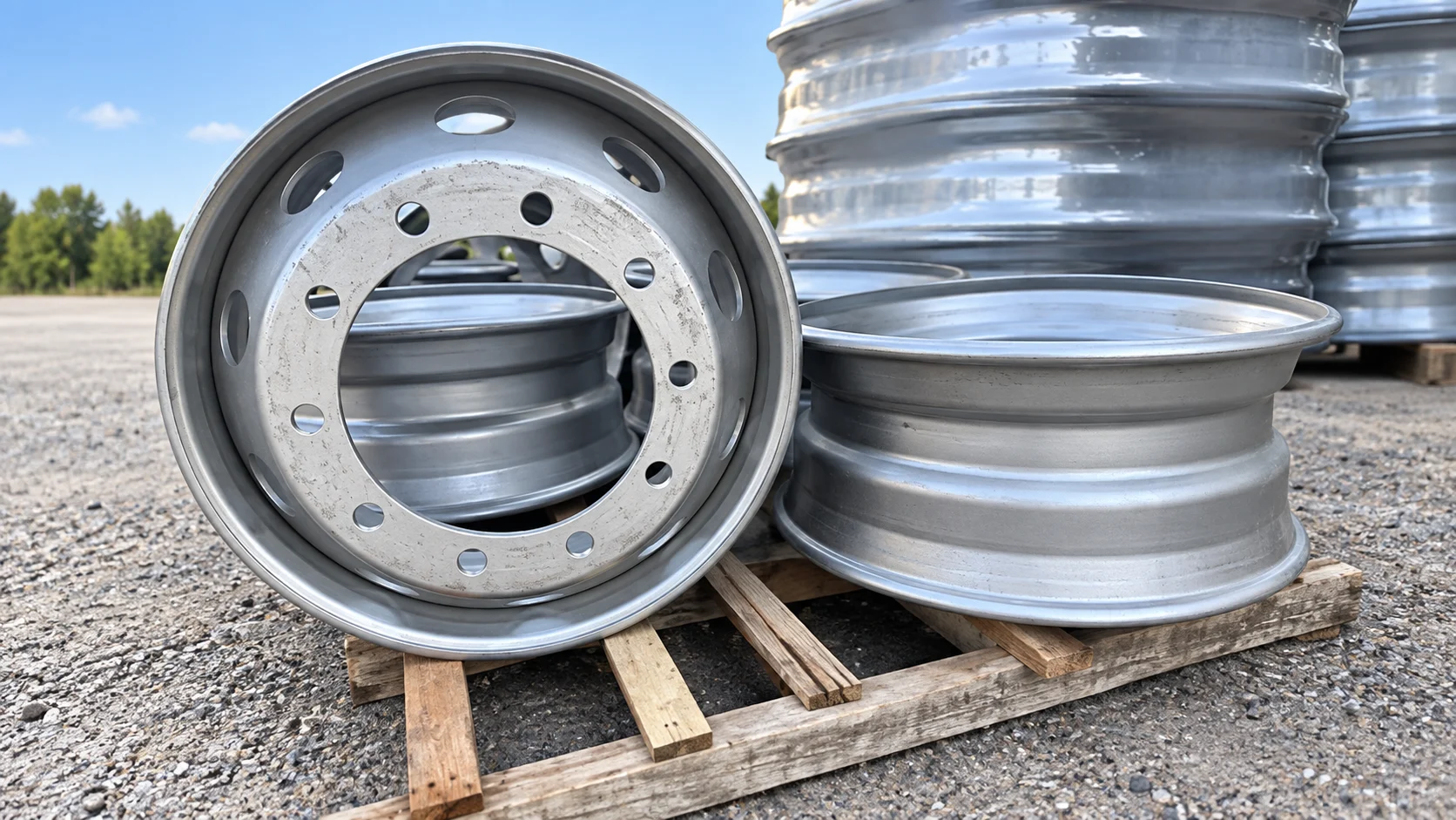 Wheels & parts reference photograph